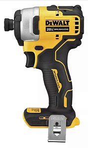 Parafusadeira de Impacto 1/4" (6.5mm) 20V MAX* ATOMIC BRUSHLESS - DCF809D2-BR