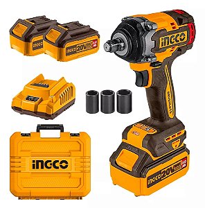Chave de Impacto 1/2" 500Nm 20V Brushless Ingco - CIWLI2050-9