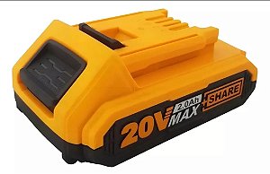 BATERIA ION-LITIO INGCO 2.0AH 20V LINHA P20S - FBLI20011