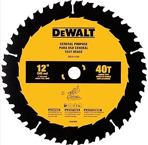 LAMINA SERRA CIRCULAR 12  40 DENTES - DWA11240