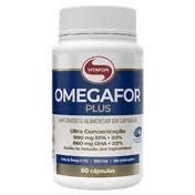 Omega 3 Plus Vitafor 60 Cápsulas
