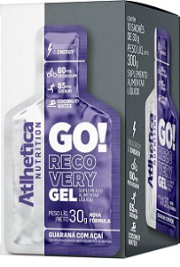 Atlhetica Nutrition Go Energy Gel (10 Sachês) - Sabor Guaraná E Açai