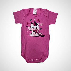 Body Manga Curta Tamanho G Petutinha