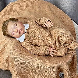 Saída Maternidade 3 peças Baby Fofinho Caramelo