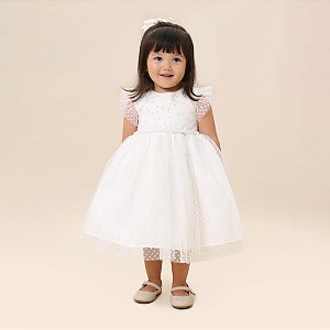 VESTIDO POA COM PÉROLAS