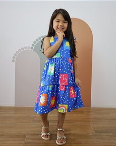 Vestido Melissa azul