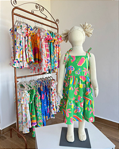 Vestido Melissa verde