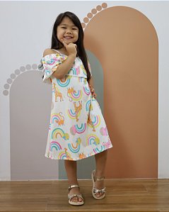Vestido Alice girafinha