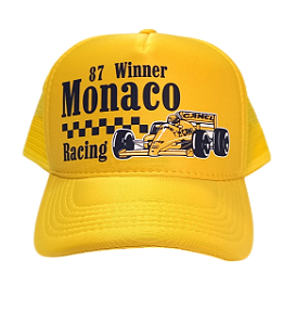 Boné Trucker Aba Curva Monaco Winner Lotus