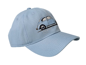 Boné Dad Hat Fusca Azul Claro Vintage Retro