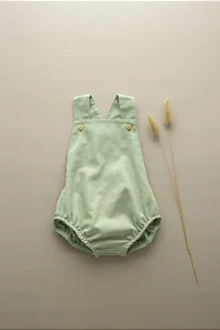 Romper Smile Pinguin - Verde Flora