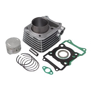 Kit Premium C/cilindro Pistao Junta Kmp.anel Rik Intruder 12
