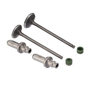 Valvula Guia E Retentor Kit (6pcs) Ww3 Cg 125 02/08 +0.20 Ret. V