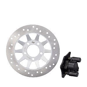 Disco C/ Caliper De Freio Dianteiro Gp7 Cg 150 04/08