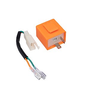 Rele Pisca 12v Eletronico Condor Led (ajustavel) 2 Pinos