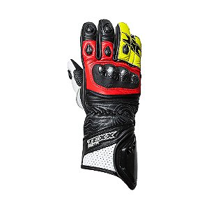 Luvas Texx Pista V2 Verm Amarel    S