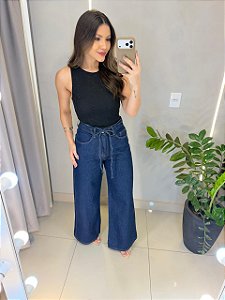 CALÇA JEANS WIDE LEG
