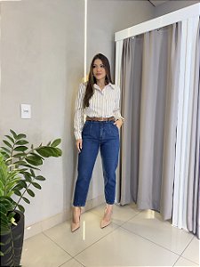 CALÇA JEANS MOM