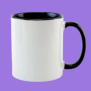 Caneca Alça e Interior Colorida