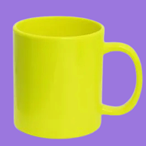 Caneca Polímero (Plástico) Colorida