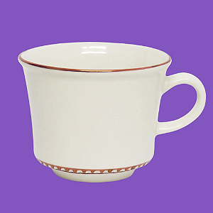 Xícara Perla com Detalhes em Cobre 240mL