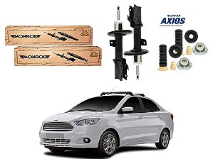 KIT AMORTECEDOR DIANTEIRO AXIOS FORD NEW KA+ NEW KA SEDAN 1.0 1.5 2014 A 2017