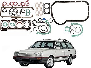 JOGO JUNTA MOTOR TARANTO VOLKSWAGEN SANTANA QUANTUM 2.0 AP 1985 A 1990