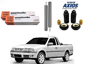 KIT AMORTECEDOR DIANTEIRO COFAP VOLKSWAGEN SAVEIRO G3 1.6 1.8 2.0 2001 A 2005