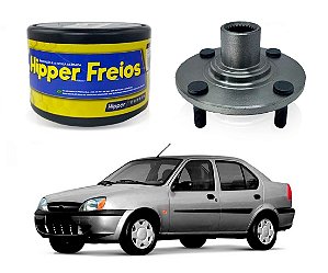CUBO DE RODA DIANTEIRO HIPPER FREIOS FORD FIESTA STREET 1.0 1.6 2001 A 2004