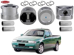 JOGO PISTÃO STD SULOY VOLKSWAGEN SAVEIRO 1.8 MI GASOLINA 1997 A 1999