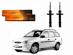 PAR AMORTECEDOR DIANTEIRO COFAP CHEVROLET CORSA WAGON PERUA 1.0 1.6 1997 A 2002