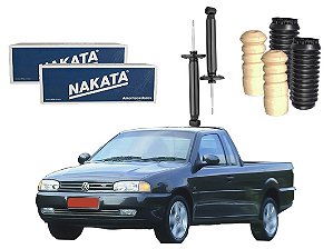 KIT AMORTECEDOR TRASEIRO NAKATA ORIGINAL VOLKSWAGEN SAVEIRO 1.6 1.8 1997 A 2000