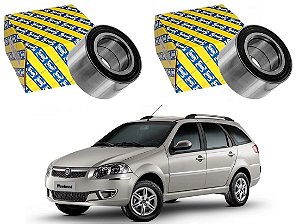 PAR ROLAMENTO RODA DIANTEIRO SNR ORIGINAL. FIAT PALIO WEEKEND 1.4 1.6 2011 A 2014