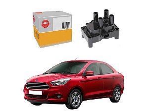 BOBINA DE IGNIÇÃO NGK FORD NEW KA+ NEW KA PLUS 1.5 16V 2013 A 2014