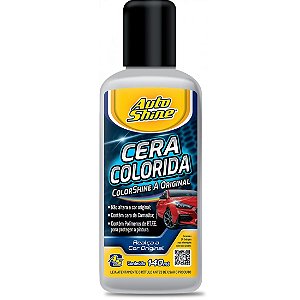 CERA AUTOMOTIVA COLORSHINE AUTOSHINE PRATA  140ML
