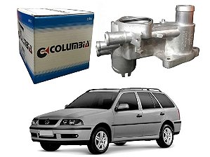 CARCAÇA TERMOSTATICA ALUMINIO COLUMBIA VOLKSWAGEN PARATI G3 1.0 16V 2002 A 2004