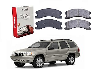 PASTILHA FREIO DIANTEIRA WILLTEC JEEP GRAND CHEROKEE 2.7 4.7 2001 A 2004
