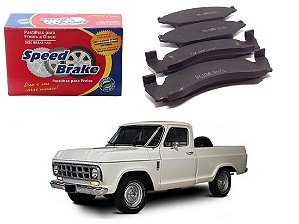 PASTILHA FREIO DIANTEIRA SPEED BRAKE CHEVROLET C10 2.5 4.1 1979 A 1985