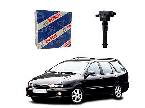 BOBINA DE IGNIÇÃO BOSCH FIAT MAREA WEEKEND 2.0 20V 2.4 20V 1998 A 2007