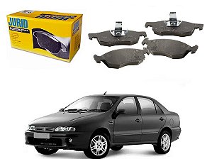 PASTILHA FREIO DIANTEIRA JURID FIAT MAREA 2.0 1998 A 2001