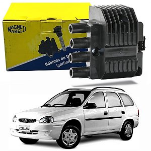 BOBINA DE IGNIÇÃO MAGNETI MARELLI CHEVROLET CORSA WAGON CORSA PERUA 1.0 MPFI 1.6 MPFI 1994 A 1996