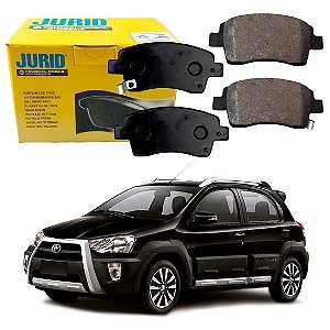 PASTILHA FREIO DIANTEIRA JURID ORIGINAL TOYOTA ETIOS CROSS 1.5 2014 A 2020