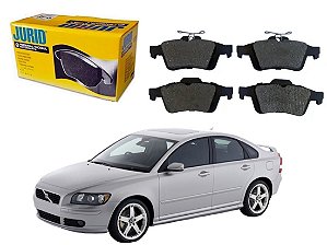 PASTILHA FREIO TRASEIRO JURID VOLVO S40 2.5 2001 A 2004