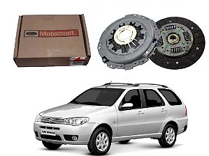 KIT EMBREAGEM MOTORCRAFT ORIGINAL FIAT PALIO WEEKEND 1.8 8V 2003 A 2008