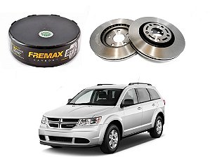 DISCO FREIO DIANTEIRO FREMAX DODGE JOURNEY 3.6 2012 A 2019