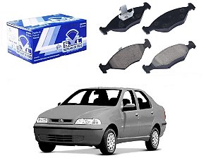 PASTILHA FREIO DIANTEIRA SYL ORIGINAL FIAT SIENA 1.0 1.3 1.4 2001 A 2003
