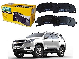 PASTILHA FREIO DIANTEIRA JURID CHEVROLET TRAILBLAZER 4X2 4X4 2.8 3.6 2013 A 2016