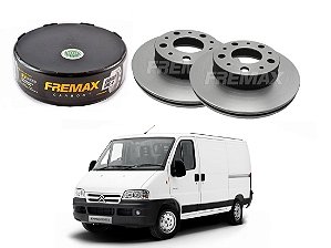 DISCO FREIO DIANTEIRO FREMAX FIAT DUCATO 2.3 2010 A 2017