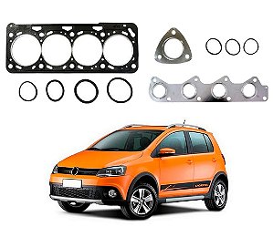 JOGO JUNTA CABEÇOTE SABO VOLKSWAGEN CROSSFOX 1.6 8V 2010 A 2014