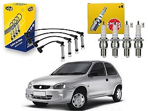 KIT VELA CABO MARELLI CHEVROLET CORSA ALCOOL 1.0 1.4 1.6 1999 A 2000
